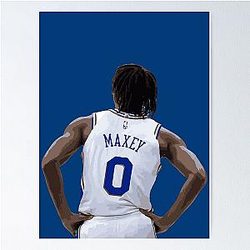 Tyrese Maxey Philadelphia Poster