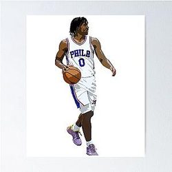 Tyrese Maxey Poster