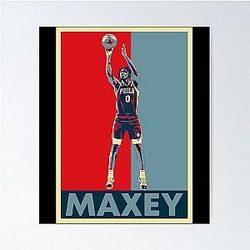 Tyrese Maxey Hope Classic Poster