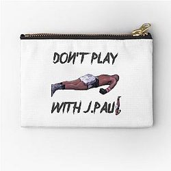 Don't Play With Jake Paul K.O Tyron Woodley Zipper Pouch