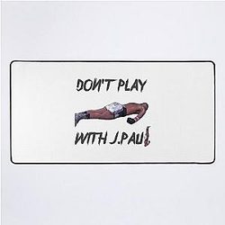 Dont Play with Jake Paul K.O. Tyron Woodley Desk Mat