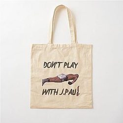 Dont Play With Jake Paul KO Tyron Woodley Cotton Tote Bag