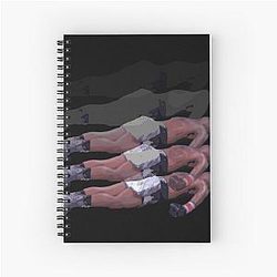 Jake Paul K.O. Tyron Woodley Spiral Notebook