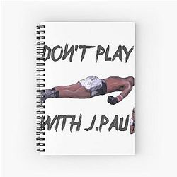 Dont Play With Jake Paul K.O. Tyron Woodley Notebook