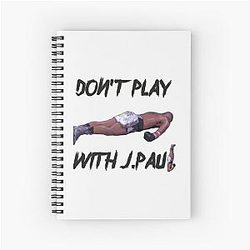 Don't Play With Jake Paul Shirt Perfect Gift Spiral Notebook