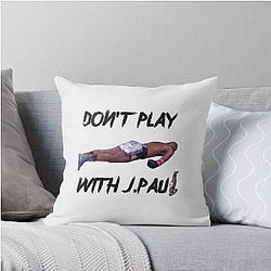 Don't Play With Jake Paul Knockout Tyron Woodley Shirt, Perfect Gift Throw Pillow