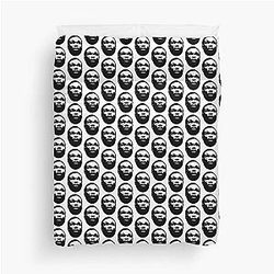 Tyron Woodley Black Duvet Cover