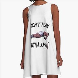 Don't Play With Jake Paul Tyron Woodley Shirt Perfect Gift A-Line Dress