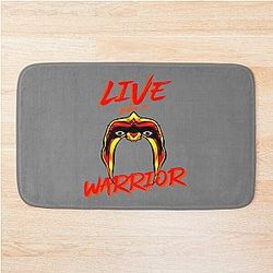 Live Like an Ultimate Warrior Bath Matt