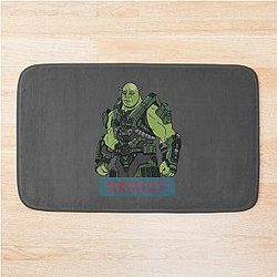 The Ultimate Warrior Bath Mat