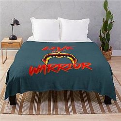 Live Like an Ultimate Warrior Throw Blanket