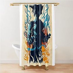 The Ultimate Warrior Shower Curtain