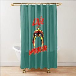 Live Like an Ultimate Warrior Shower Curtain