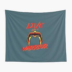 Live Like a Warrior Tapestry