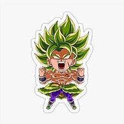 Broly the Ultimate Warrior Sticker