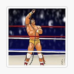 The Ultimate Warrior Sticker