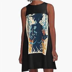 Dragon Ball Super Son Goku Kakarot A-Line Dress