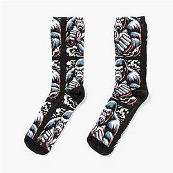 King Kong Combatant The Ultimate Warrior Socks