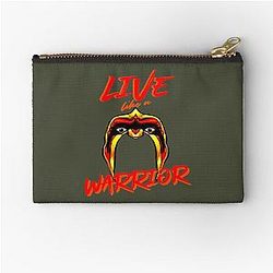 Live Like an Ultimate Warrior Zipper Pouch