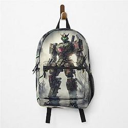 Cyber Shogun Rockbot: The Ultimate Warrior of Power and Rebellion Model 27 Backpack