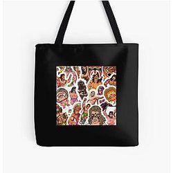 The Ultimate Warrior Wrestling Tote Bag