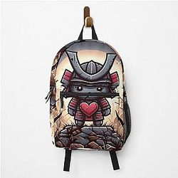 Cyber Shogun Rockbot - The Ultimate Warrior of Power Rebellion - Valentine's Day Model 22 Backpack
