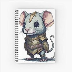 Ultimate Warrior Rat Notebook