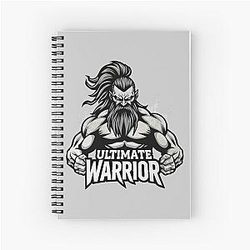 Ultimate Warrior Spiral Notebook