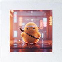 Ruffled Chicken: The Warrior Poster