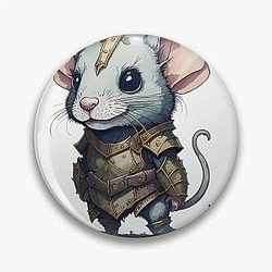 Ultimate Warrior Rat Pin
