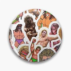The Ultimate Warrior Wrestling Pin