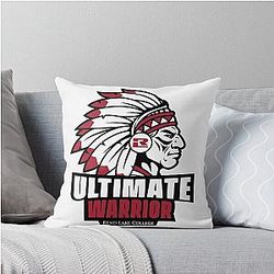 Rel Ultimate Warrior Throw Pillow