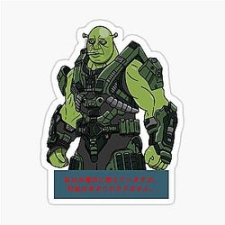 The Ultimate Warrior Sticker
