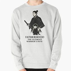Fatherhood: The Ultimate Warrior's Path Samurai Art Pullover Sweatshirt