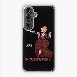 Umineko No Naku Koro Ni Beatrice You Are Incompetent Slogan Shirt And Others Samsung Galaxy Soft Case