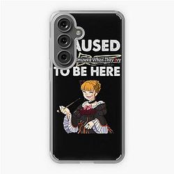 I Paused My Umineko When They Cry To Be Here Samsung Galaxy Soft Case