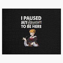 I Paused My Umineko When They Cry To Be Here Jigsaw Puzzle