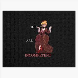 Umineko No Naku Koro Ni Beatrice You Are Incompetent Slogan Shirt And Others Jigsaw Puzzle