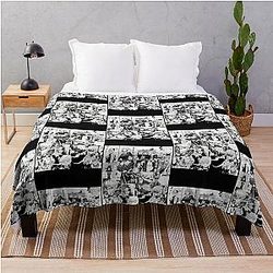 Umineko Beatrice Manga Collage Throw Blanket