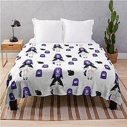 Umineko - Bernkastel Chibi Sticker Pack Throw Blanket