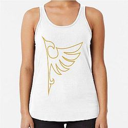 Umineko - One-Winged-Eagle Racerback Tank Top