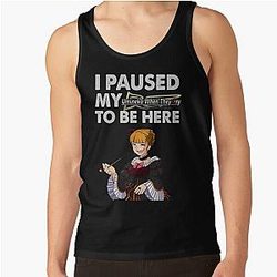 I Paused My Umineko When They Cry To Be Here Tank Top
