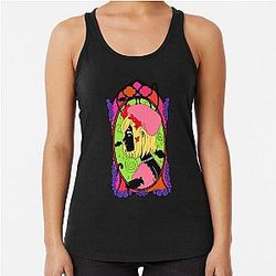 Umineko Stained Glass - 03 Lambdadelta Racerback Tank Top