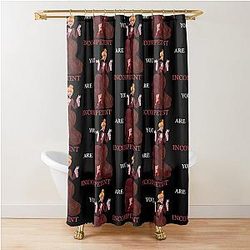 Umineko No Naku Koro Ni Beatrice You Are Incompetent Slogan Shirt And Others Shower Curtain