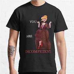 Umineko No Naku Koro Ni Beatrice You Are Incompetent Slogan Shirt And Others Classic T-Shirt