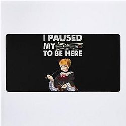 I Paused My Umineko When They Cry To Be Here Desk Mat
