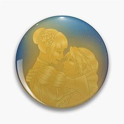 Beatrice x Battler Umineko Pin