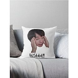 Uncle Roger Hiyaaa Reaction Throw Pillow