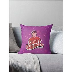 Naughty Uncle Roger, says... sorry children Throw Pillow