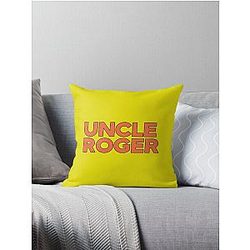 Uncle Roger Merch Uncle Roger Long Sleeve  Throw Pillow